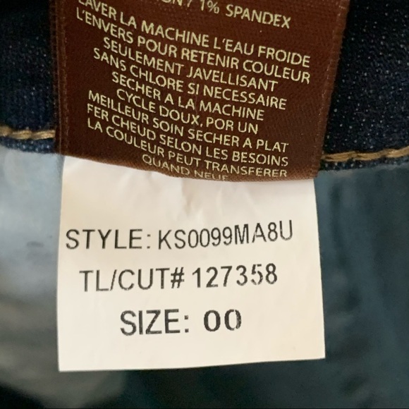 Kut From the Kloth Gidget Fray Denim Jean Shorts - Picture 7 of 11